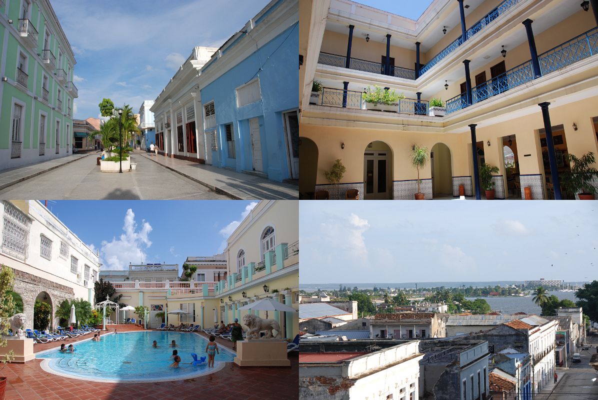 34 Cuba - Cienfuegos - Parque Jose Marti - Hotel La Union